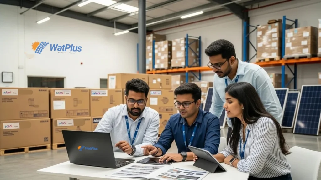 Watplus: The Trusted Adani Solar Distributor in Maharashtra