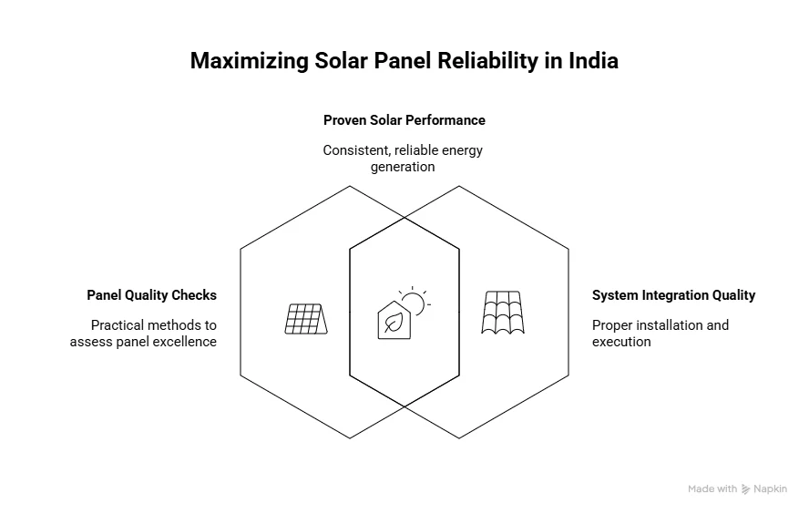 High quality solar panel guide